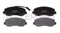 Колодки торм. диск. передн. Nissan NV 400 (X62 X62B) 11- Opel Movano B 10- Renault Master III 10- bs-1951