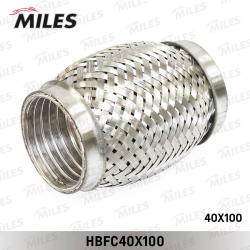 HBFC40X100 Труба гофрированная с внутренним металлорукавом 40X100