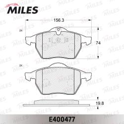 E400477 Колодки тормозные OPEL ASTRA G 2.0/VECTRA B/ZAFIRA A/SAAB 98> пер. LowMetallic