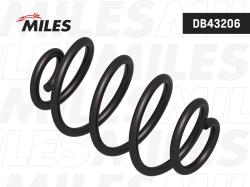 DB43206 Пружина подвески NISSAN TIIDA 07- задняя