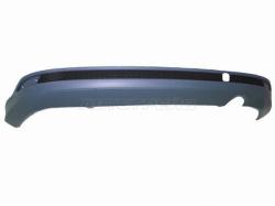 Бампер задний Ford Focus 10-15 (Нижняя часть/ С отверстием под крюк/ Под одну трубу/ 5D HBK)