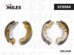 E210564 Колодки торм.бар.NISSAN MICRA 03-/NOTE 06-/RENAULT CLIO 05-/MODUS 04-