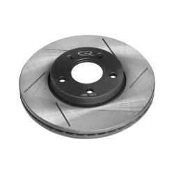 TRIALLI CRB 1022 Диск тормозной высокоуглеродистый с технической выточкой и окраской передний левый для автомобилей Ford Focus (04-) d=278 5*108 (серия Carville Racing)