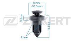 Клипса крепёжная Toyota (миним. кол-во заказа 10 шт) be-1067