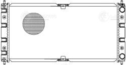 Радиатор охл. для а/м Лада 2123 Chevrolet Niva (02-) (паяный алюм.) (Heavy Duty) (повыш. теплоотдача) (LRc 0133)