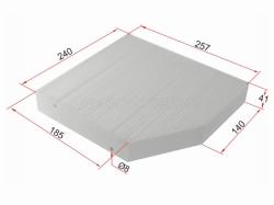 Фильтр салона MERCEDES-BENZ C-CLASS W205 14-/ E-CLASS W213 16-/ GLC-CLASS W253 16-