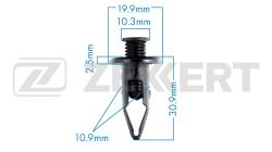 Клипса крепёжная Honda Hyundai (миним. кол-во заказа 10 шт) be-2968