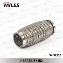 HBFG54.5X152 Труба гофрированная универсальная 54.5X152 усиленная с кольцевым плетением