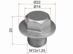 Пробка сливная TOYOTA MANY