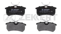 Колодки торм. диск. задн. Ford Fiesta V-VI 05- Focus 98- bs-1662