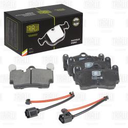 Колодки торм. для а/м Audi Q7 (06-)/Porsche Cayenne (02-) диск. зад. 112x73 (с 2 датч.) (PF 4122)