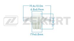 Клипса крепёжная Honda (миним. кол-во заказа 10 шт) be-2333