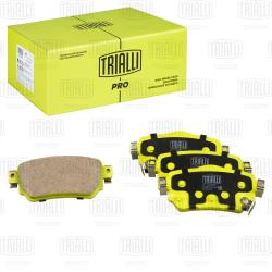 Колодки торм. для а/м Nissan Qashqai (13-)/X-Trail T32 (14-) диск. зад. (керам.) (PF 1424CR) PRO