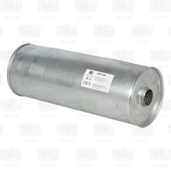 Глушитель универс. (круглый) D=190, L=500, d=50 (алюм. сталь) (EMM 3304)