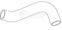 LUZAR LPK 0511 Патрубок охл. для а/м Chevrolet Cruze (09-) 1.6i верх. (EPDM, 1 шт.)