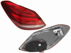 Фонарь задний Mercedes-Benz C-Class 13-18 (Слева/ 4D SED)