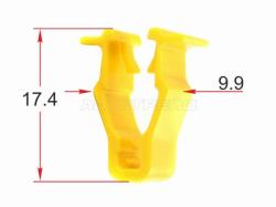 Клипса расширителя крыла HONDA/NISSAN (1 шт.)