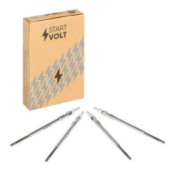 STARTVOLT GLSP 512 Комплект свечей накаливания (4шт) для автомобилей FIAT Ducato (Sollers-RUS) (99-) 2.3JTD