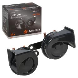 Сигнал звуковой рупорный 80мм 420/500Гц 118дБ 12В LOW/HIGH, кмпл. 2 шт. PRO (AEBE005)