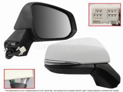 Зеркало Toyota RAV4 (XA50) 18- (Справа/ Обогрев/ Повторитель поворота/ Складывание/ 9 контактов)
