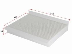 Фильтр салонный CHERY Tiggo 4 /Tiggo 5 2.0 2014-2019 /Tiggo 7 Pro/ 8 Pro5  1,5/2,0 20-