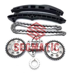 Комплект цепи ГРМ (Цепь-1,Нат-1,Усп-2,Шест-3): Skoda Roomster,WV Polo,Seat Ibiza_Fabia 1.2 07> SGPS8034