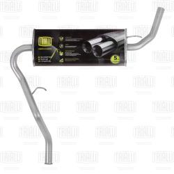 Глушитель для а/м Лада 2123 осн. с/о (до 2003 г.) «с гусаком« (алюм. сталь) (EMM 0116)