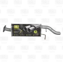 Глушитель для а/м Chery Bonus (11-) осн. (алюм. сталь) (EMM 2710)