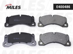 Колодки тормозные PORSCHE CAYENNE 07-08/VW TOUAREG 03-10 передние LowMetallic E400486