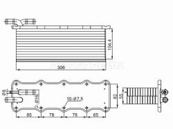 Интеркулер AUDI A1 12-18/A3 13-/A4 15-/SKODA OCTAVIA 12-/RAPID 15-/VOLKSWAGEN POLO 16-