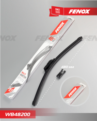 WB48200 Щётка с/о 480мм 19" Универсальная бескаркасная. Крепление: 5 в 1