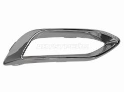 Накладка бампера Volkswagen Polo 20-22 (Сзади/ Слева/ Снизу)