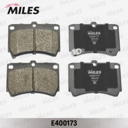 E400173 Колодки тормозные KIA RIO 00>02/MAZDA 121 90>96/323 90>/96> передние LowMetallic