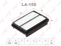 Фильтр воздушный TOYOTA CAMRY -91/DAIHATSU LA-158