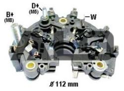 Диодный мост генератора MB SPRINTER 2.3-2.9D OM601, 602, W201, 202, 210 1.8-3.2. XBR11202