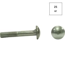 Болт мебельный 8х95 ГОСТ 7801 оц. 25кг FORTLUFT sts017310