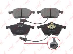 Колодки тормозные AUDI A4/A6/VOLKSWAGEN PASSAT 97> передние BD-1216