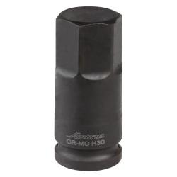AIRLINE ATAS021 Головка ударная торцевая 1/2" DR внешний шестигранник H30 L=78 мм