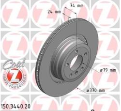 ДИСК ТОРМ BMW E65/E66 4.5D 05- ЗАД ВЕНТ 370X24 150344020