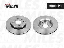 Диск тормозной CITROEN C1/PEUGEOT 107/TOYOTA AYGO 05- передний вент. K000323