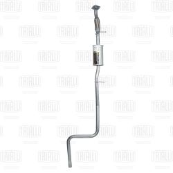 Глушитель для а/м Ford Fusion (02-) 1.6i доп. (резонатор) с гофрой (алюм. сталь) (EAM 1005)