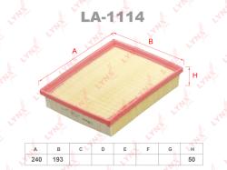 Фильтр воздушный GREAT WALL Hover H6 1.5-2.0D 11> LA-1114