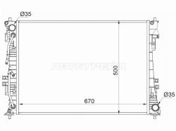 Радиатор Hyundai Tucson 21- / Kia Sportage 21-