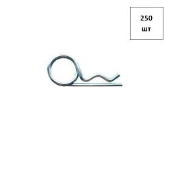 Шплинт пружинный 3.5 (3х60х18) DIN 11024 E оц. 250шт FORTLUFT sts032387