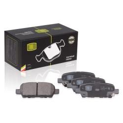 TRIALLI PF 1404 Колодки тормозные дисковые для автомобилей Nissan Qashqai (07-)/X-trail (07-) задние