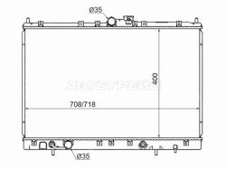 Радиатор Mitsubishi Chariot Grandis 97-03