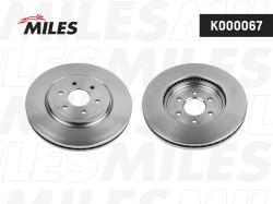 K000067 Диск тормозной NISSAN PATHFINDER 05>/NAVARA 05> передний