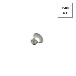 Стяжка межсекц. (гайка) с накаткой, полукруг. без шлица М4/ 6х10, цинк черный., 7500шт FORTLUFT sts024778