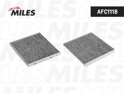 AFC1118 Фильтр салона TOYOTA AVENSIS II/COROLLA 02- угольный