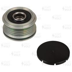 Шкив с обгонной муфтой генер. для а/м Volvo S40 (03-) 2.4i/Ford Kuga (08-) 2.5T (тип Bosch) (SGP 1010)